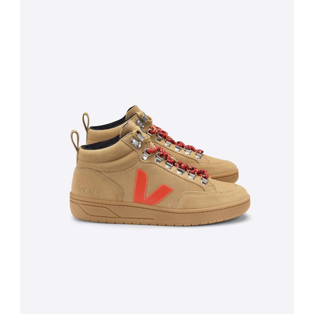 Veja RORAIMA SUEDE Høye Dame Oransje | NO 362GSO